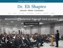 Tablet Screenshot of elishapiro.com